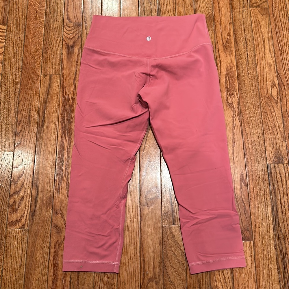 Lululemon Align Crop 21" - Moss Rose - Picture 5 of 7